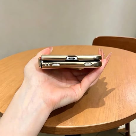 CUTECASE iPhone Duo専用ケース 強化ガラスフィルム一体型 360°回転リングスタンド付き ヒンジ保護 MagSafe対応 メッキ 高透明 耐衝撃 黄ばみにくい CM6845