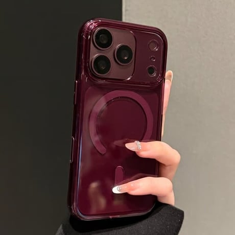 CUTECASE 高透明 MagSafe対応 iPhone18Proケース カメラコントロール保護カバー iPhone18Promax/17Pro/16シリーズ対応 黄ばみにくい CM6814