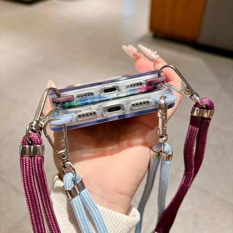 CUTECASE スマホショルダー iPhone18Pro/17ケース MagSafe対応 iPhone16Pro/15ケース クリアケース 耐衝撃 CM6758