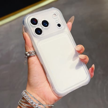 CUTECASE 耐衝撃 四隅エアクッション iPhone18Pro/18ProMaxケース ソフト iPhone17/16proケース 薄型 軽量 着脱簡単CM6822