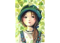 みどりに染まる