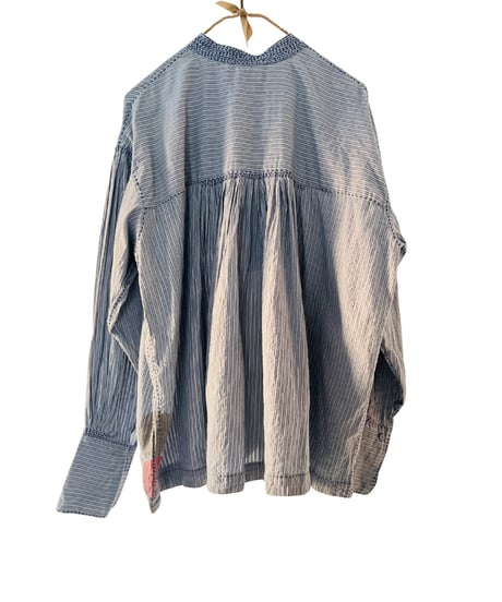 ✳︎ Kaam Blouse ✳︎ - Blue Stripe