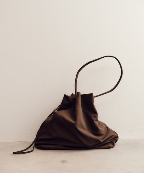 OXFORD SHOULDER BUCKET BAG