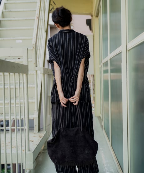 CASUAL WOVEN SHOULDER TOTE