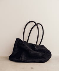 CASUAL WOVEN SHOULDER TOTE