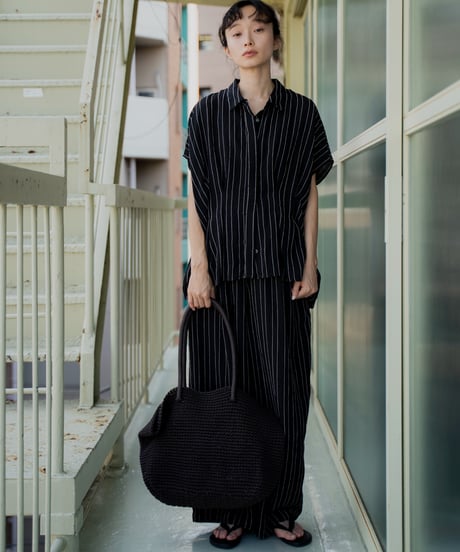 CASUAL WOVEN SHOULDER TOTE