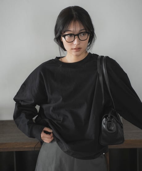 LEATHER FLAP SHOULDER BAG