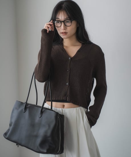 LARGE LEATHER CARRY BAG