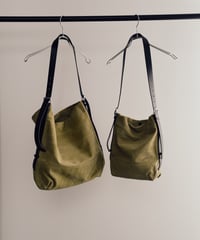 CANVAS BUCKET BAG