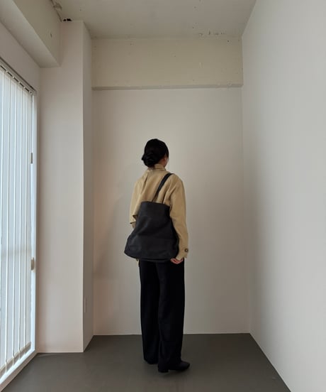 CANVAS BUCKET BAG
