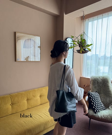 【予約販売】RELAXED LAMBSKIN BAG