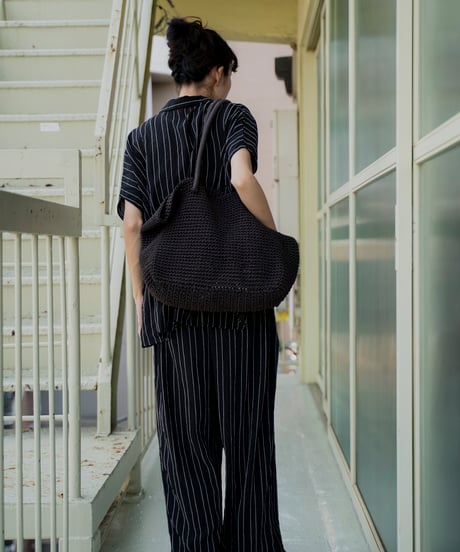 CASUAL WOVEN SHOULDER TOTE