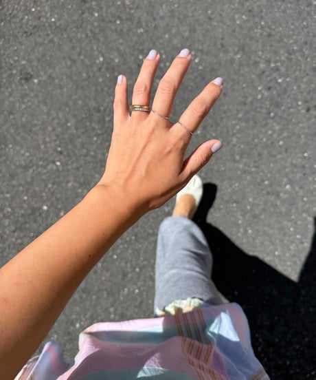 Everyday ring " Gold & Silver