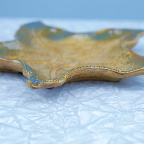 70s Ceramic Starfish dish wallhanging
