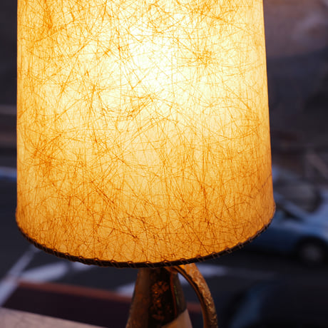50s Fiber glass lamp