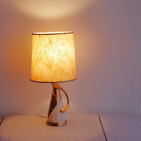 50s Fiber glass lamp