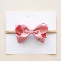 Crystal grosgrain ribbon band -Small- SS