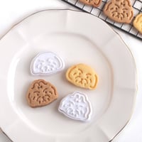 クッキー型　シーズーミニ顔セット