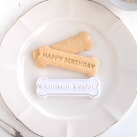 ホネ型　HAPPY BIRTHDAY文字セット