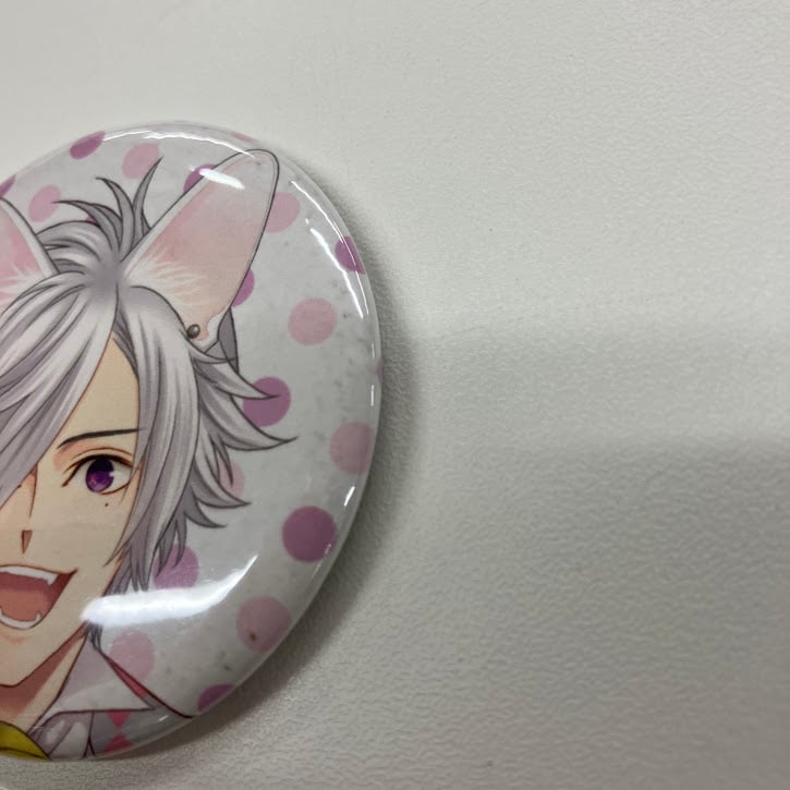 イタミ有・シミ有・裏サビ有】BROTHERS CONFLICT 朝日奈椿 缶バッジ