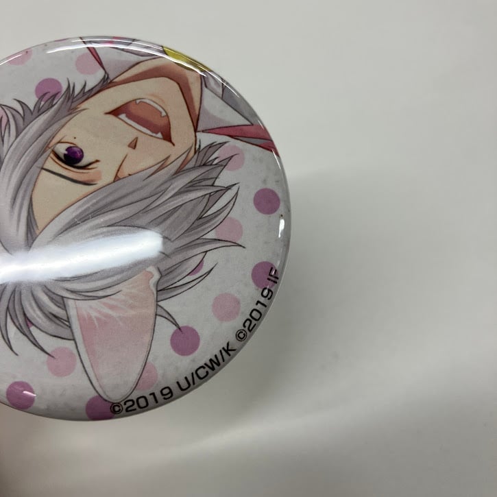 BROTHERS CONFLICT ブラコン 朝日奈 椿 缶バッジ ebten イタミ有・シミ有・裏サビ有】BROTHERS CONFLICT 朝日奈椿 缶バッジ