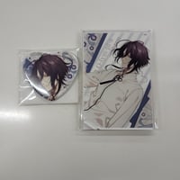 【カード欠品】オランピアソワレ　縁　アクリルスタンド 缶バッジ セット