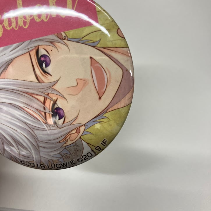 イタミ有・シミ有・裏サビ有】BROTHERS CONFLICT 朝日奈椿 缶バッジ
