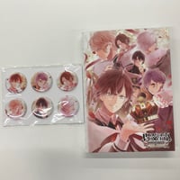 【表紙イタミ有】DIABOLIK LOVERS ILLUSTRATIONS X 缶バッジセット