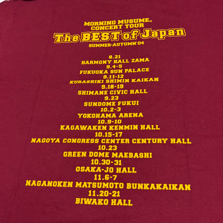 00s モーニング娘。ツアー・Tシャツ