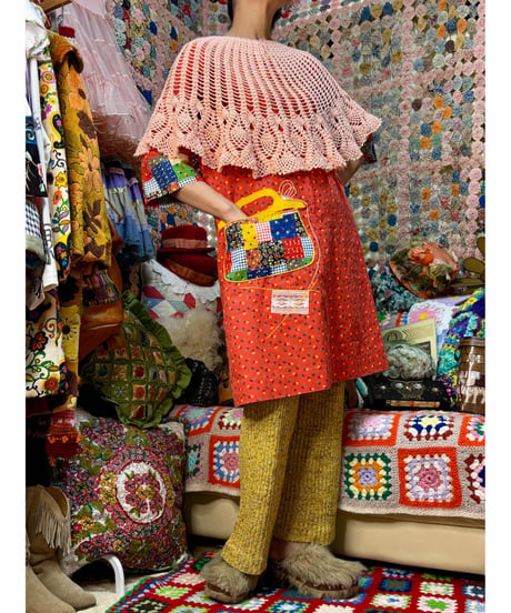 hand crocheted cape