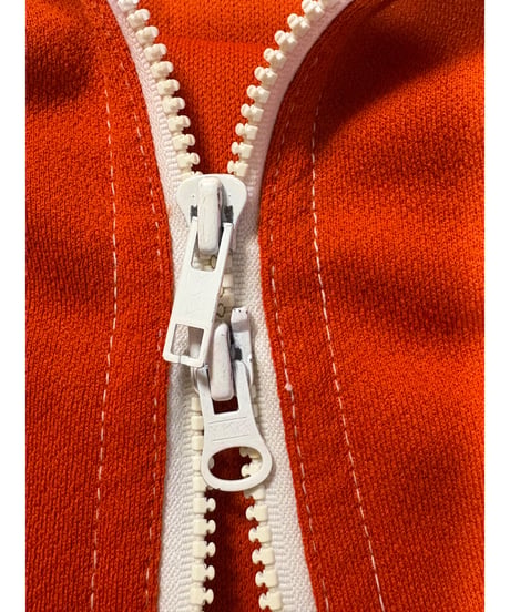 70-80s "Spiegel" polyester zip-up top & pants 2pcs