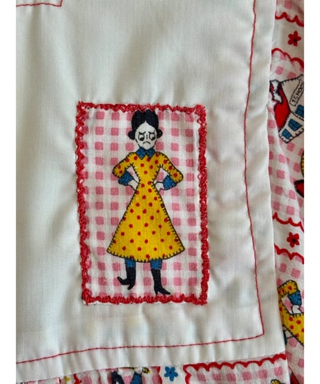 70s puff sleeve smock