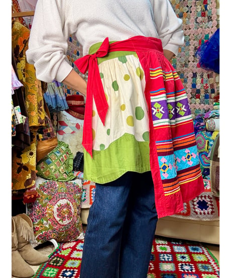 50-60s seminole patchwork apron