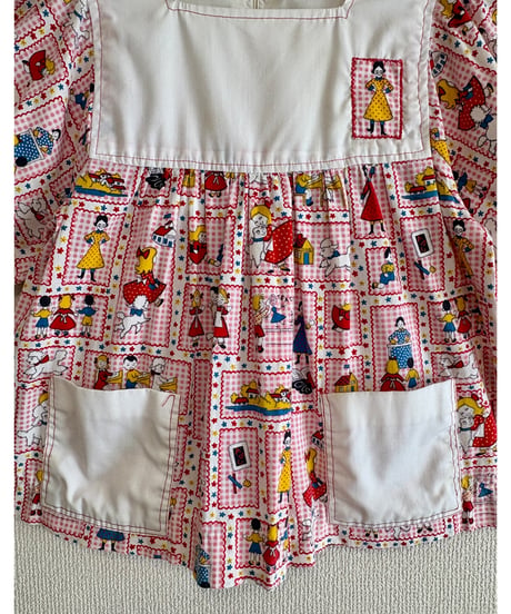 70s puff sleeve smock