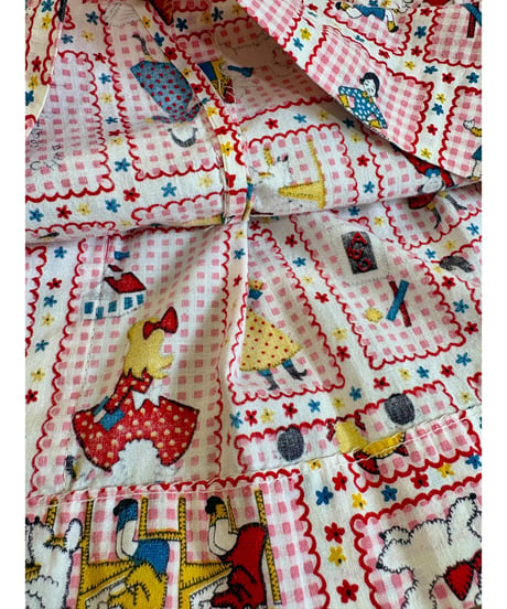 70s puff sleeve smock