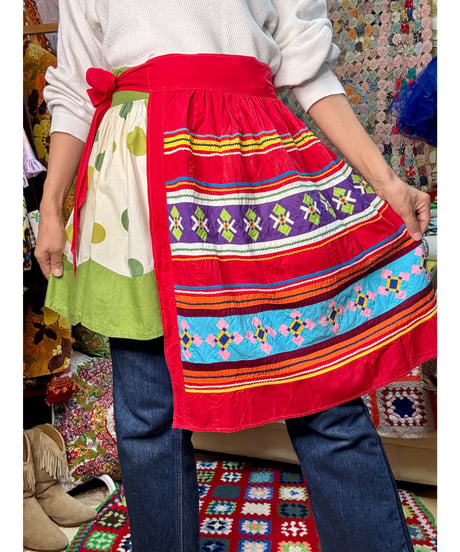 50-60s seminole patchwork apron