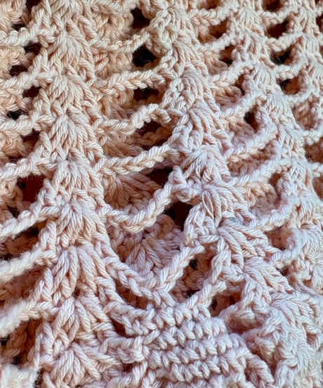 hand crocheted cape