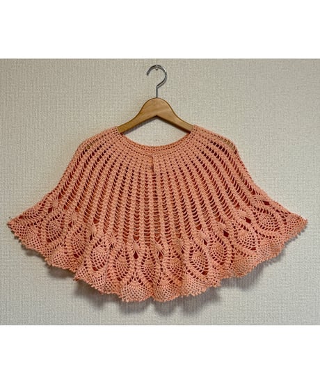 hand crocheted cape