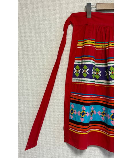 50-60s seminole patchwork apron