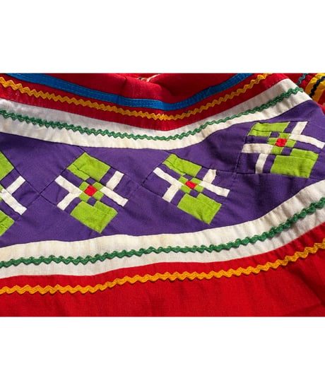 50-60s seminole patchwork apron