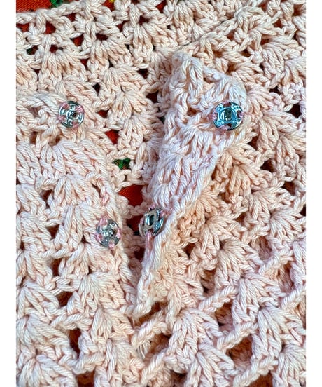 hand crocheted cape