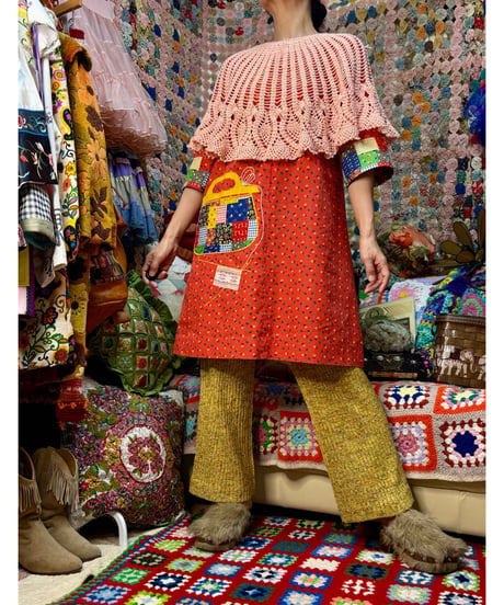 hand crocheted cape
