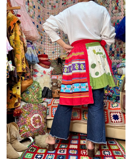 50-60s seminole patchwork apron