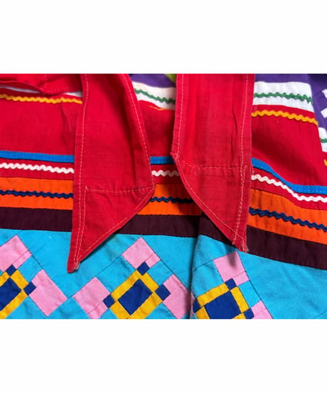 50-60s seminole patchwork apron