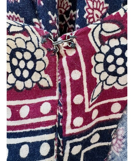 70s pakistan cotton dress