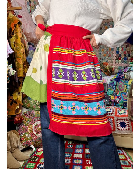50-60s seminole patchwork apron