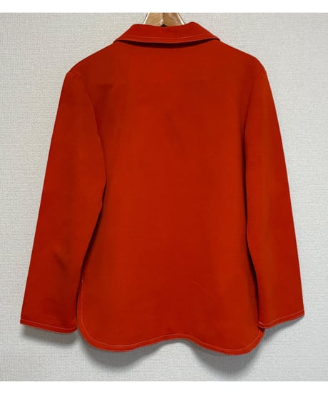 70-80s "Spiegel" polyester zip-up top & pants 2pcs