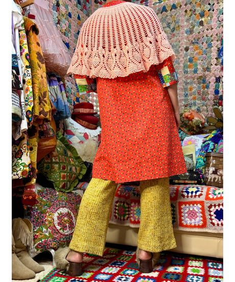 hand crocheted cape