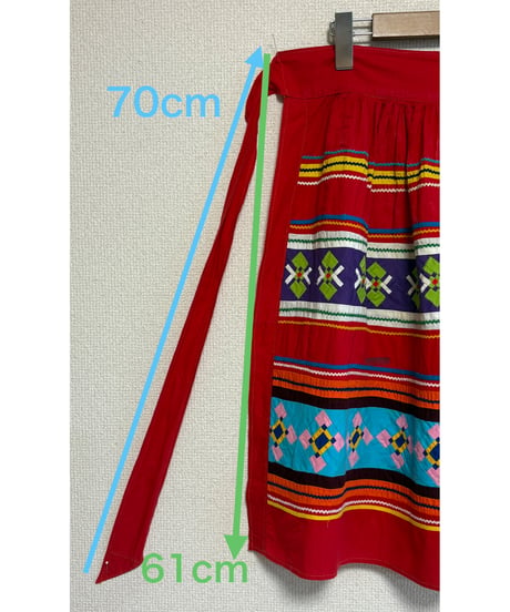 50-60s seminole patchwork apron