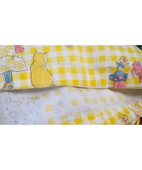 70s holly hobbie gingham dress